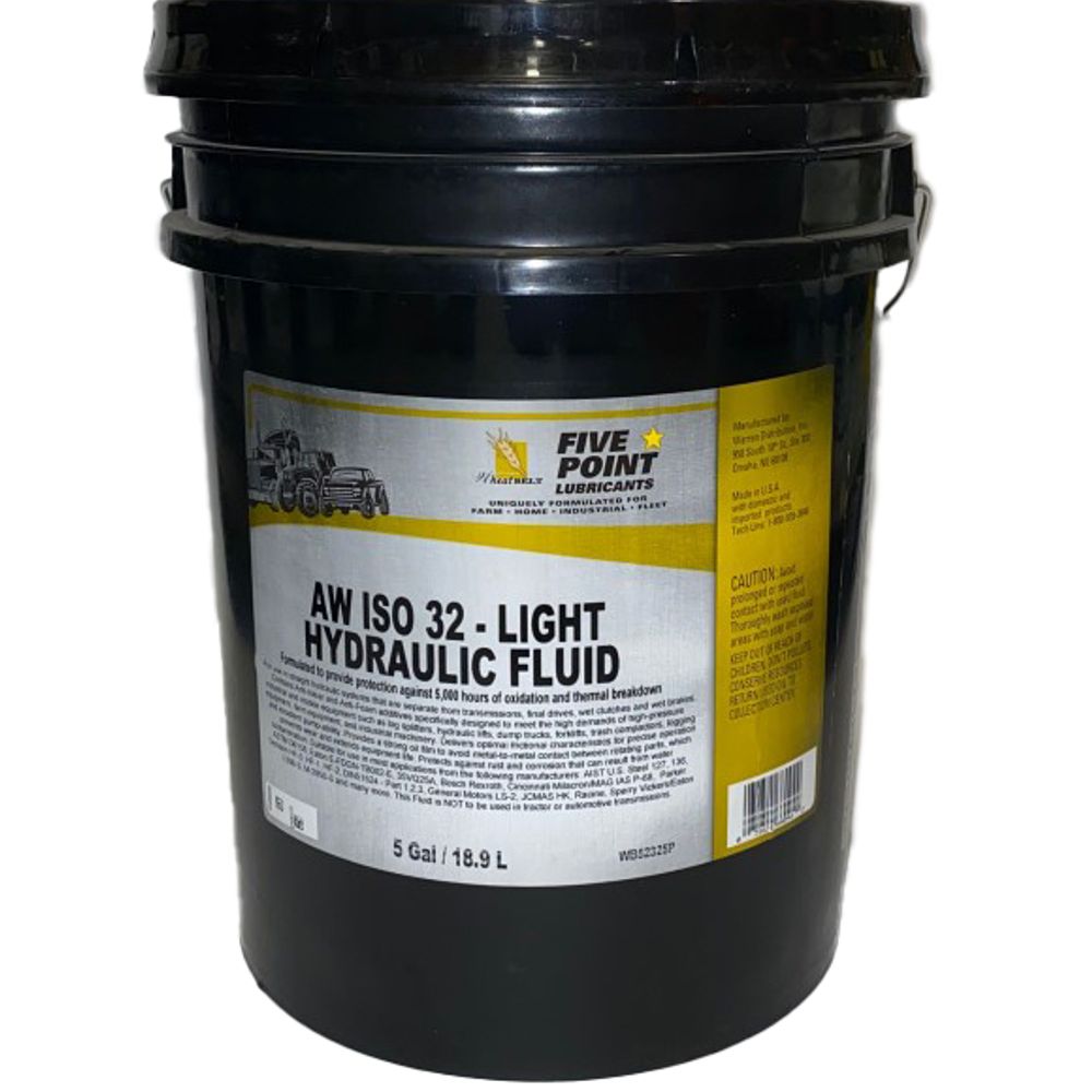 Five Point, AW ISO 32-Light Hydraulic Fluid, 5 gal 