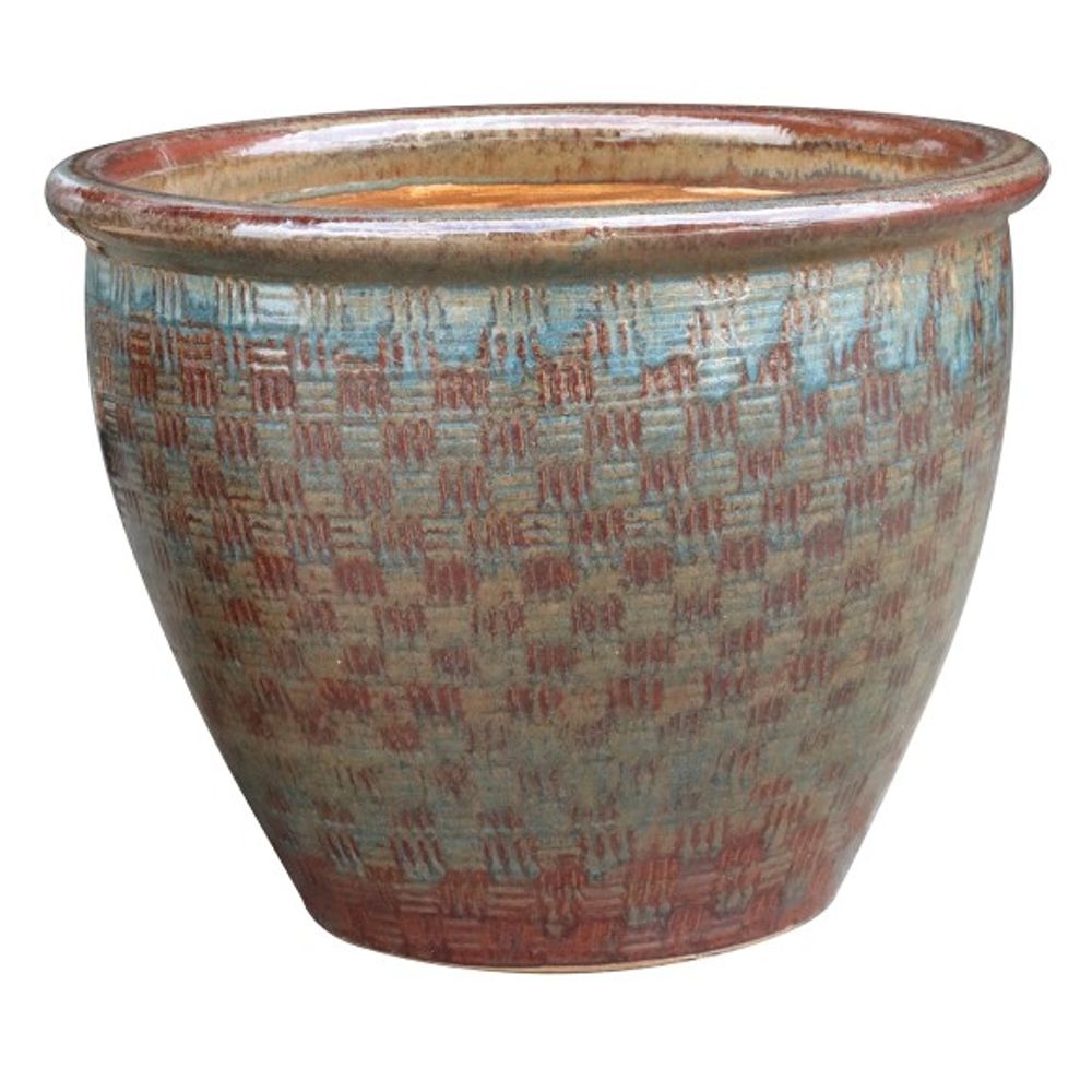 Border Concepts, Sonoma Belly Multi-Colored Planter