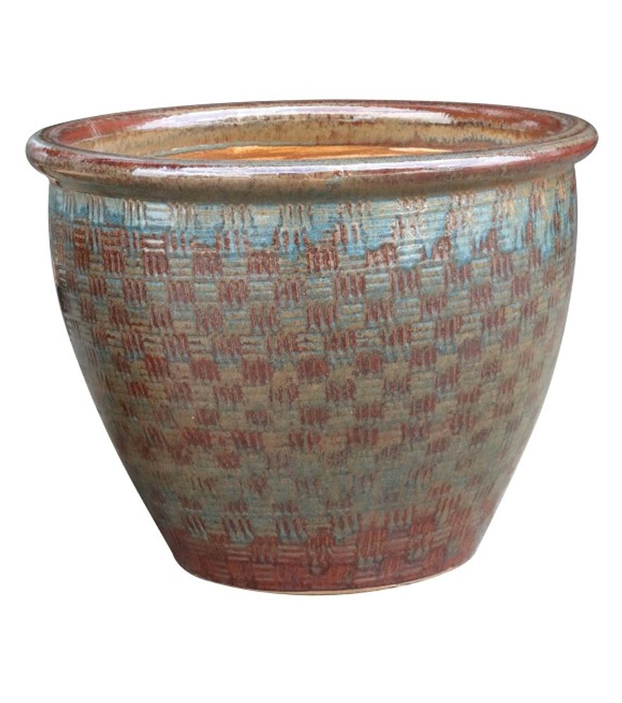 Border Concepts, Sonoma Belly Multi-Colored Planter