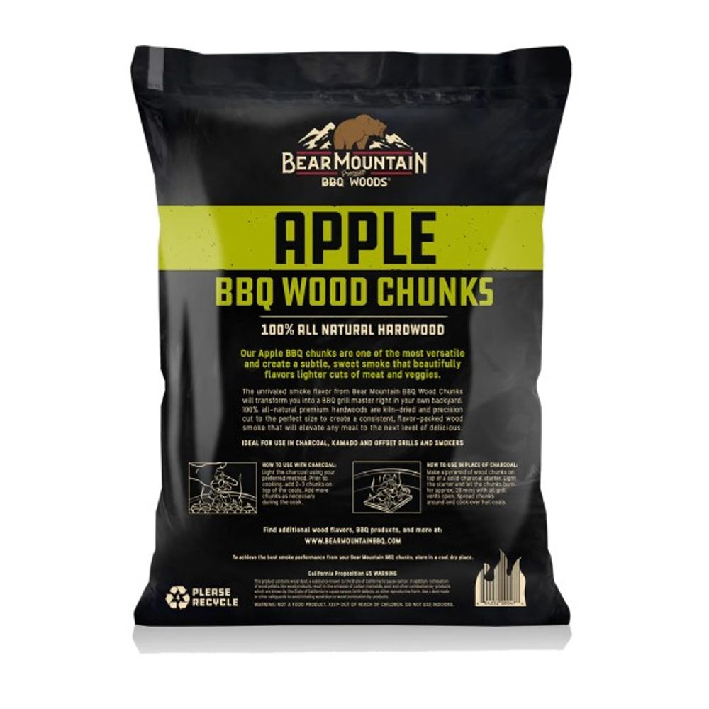 Bear Mountain, Apple BBQ Wood Chunks