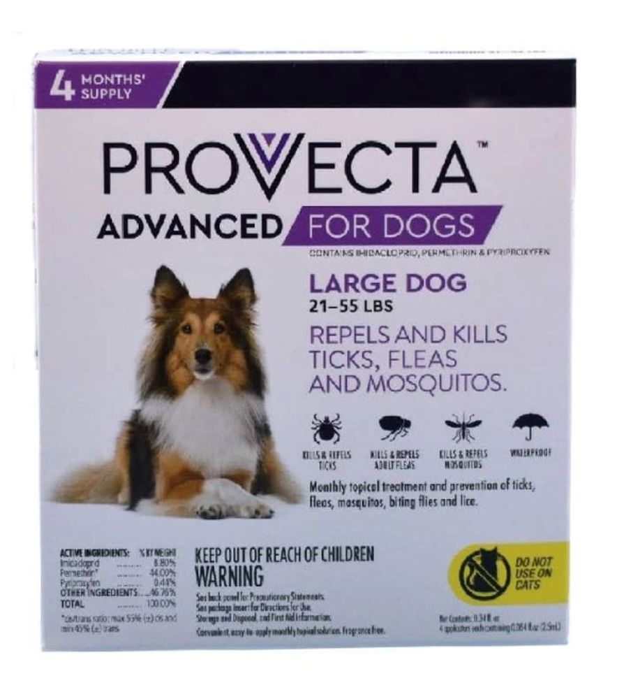 PROVECTA, Advanced For Dogs 11-20 lbs, 4 pk