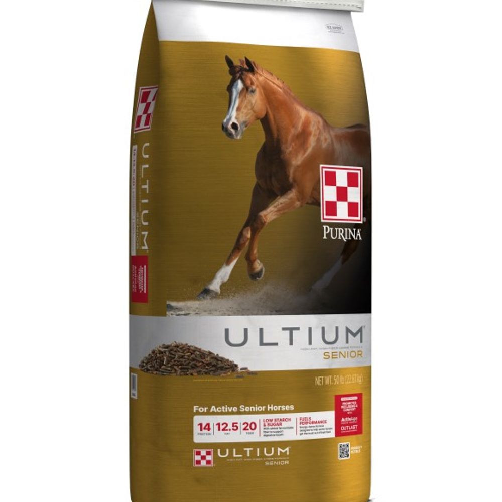Purina, Ultium Senior Horse Feed, 50 lb
