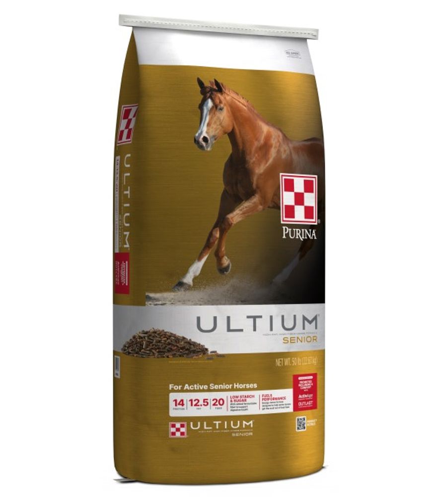 Purina, Ultium Senior Horse Feed, 50 lb