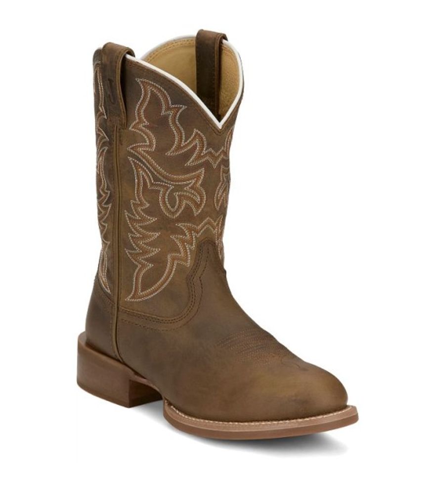 Justin, Men's Brown Wild Bill 11" Western Boot