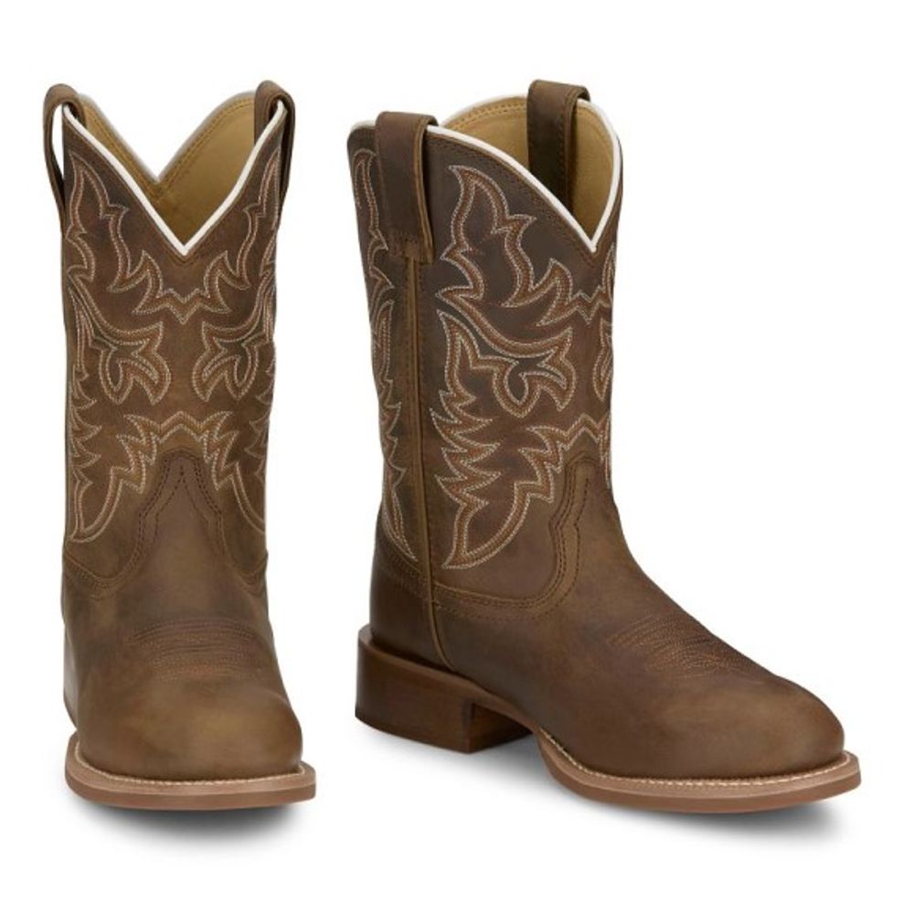 Justin, Men's Brown Wild Bill 11" Western Boot