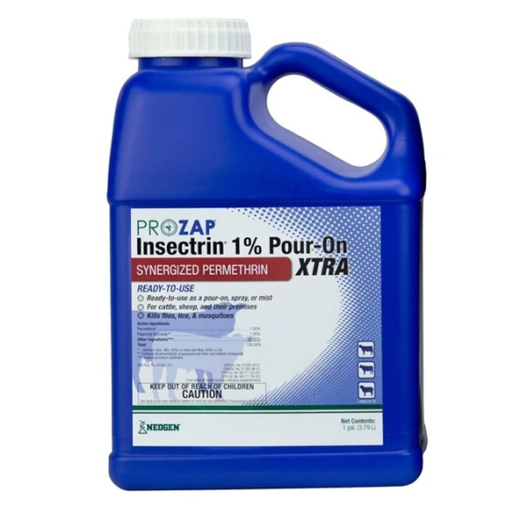 Prozap, Insectrin 1% Pour-On Xtra, 1 gal