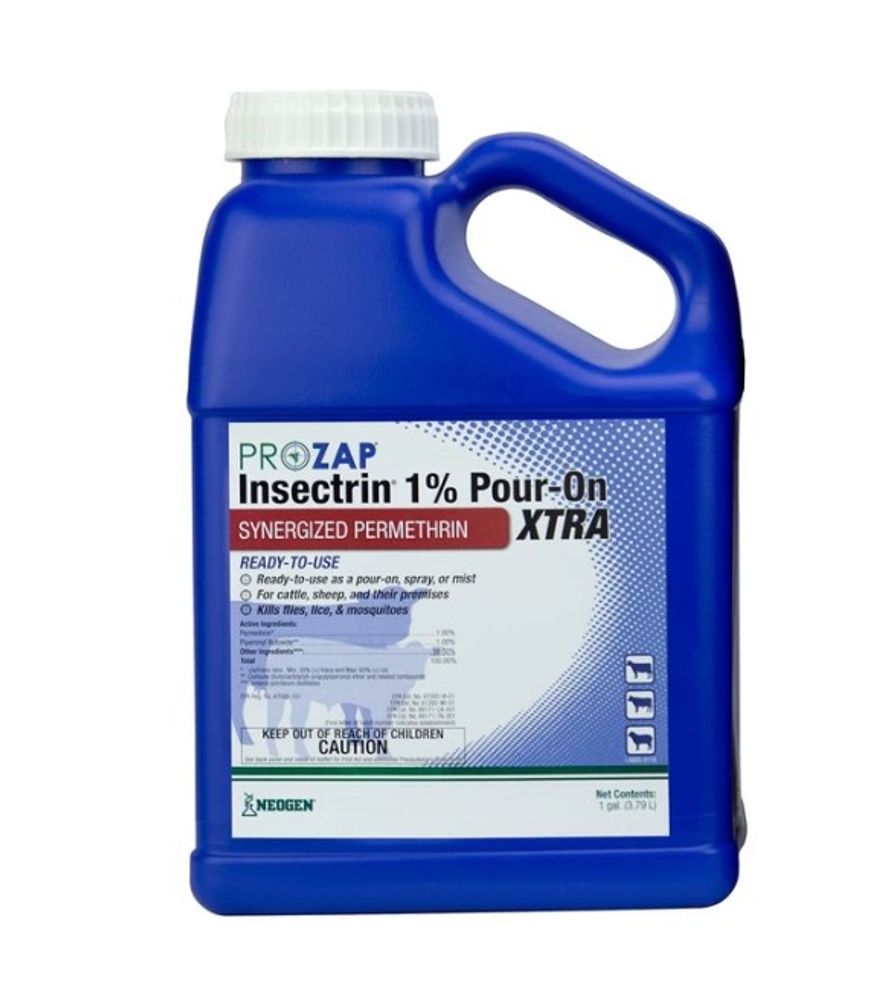 Prozap, Insectrin 1% Pour-On Xtra, 1 gal