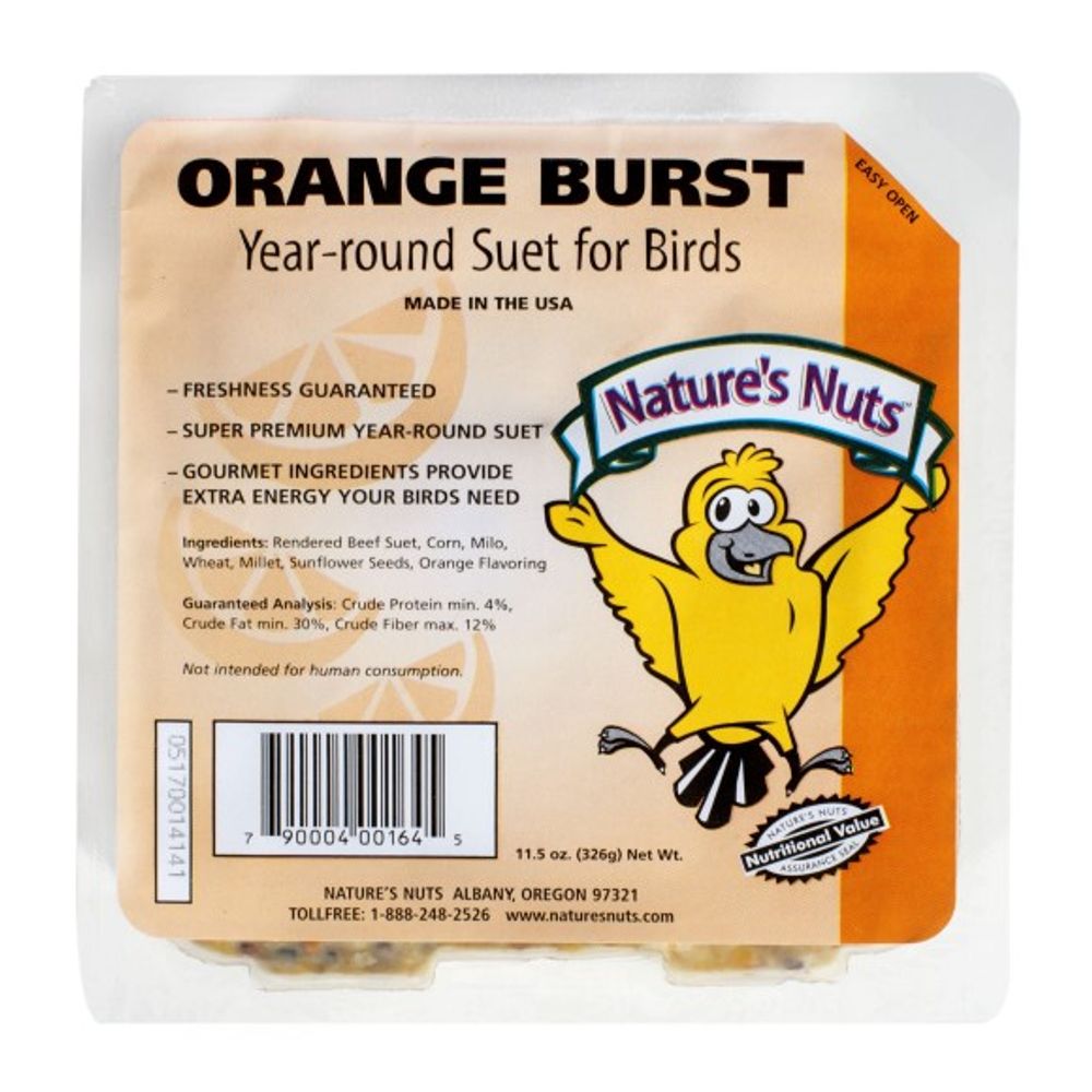 Nature's Nuts, Orange Burst Suet