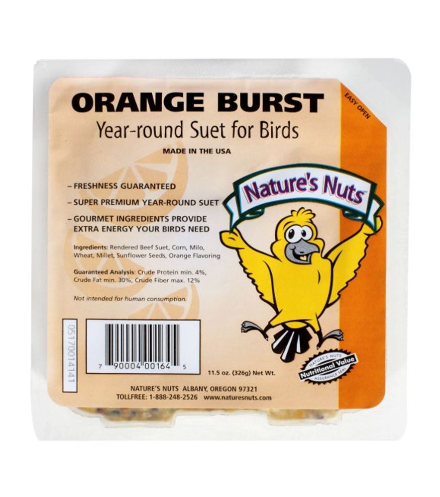 Nature's Nuts, Orange Burst Suet