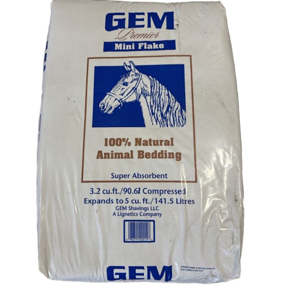 GEM, Premier Mini Flake Micro Shavings, 3.2 cu ft 