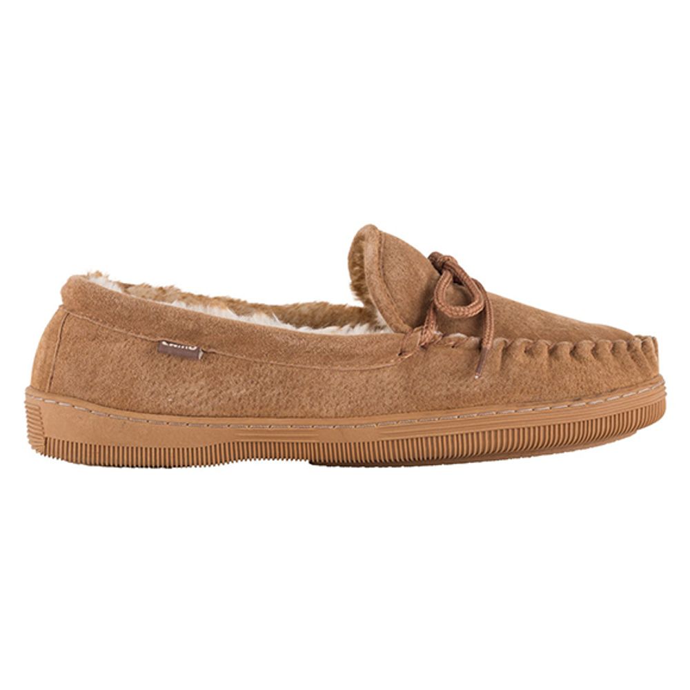 Lamo, Men's Chesnut Moccasin Slipper, P102M
