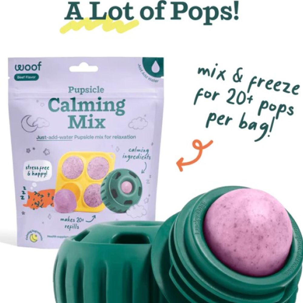Woof, Calming Pupsicle Mix, 5.5 oz 