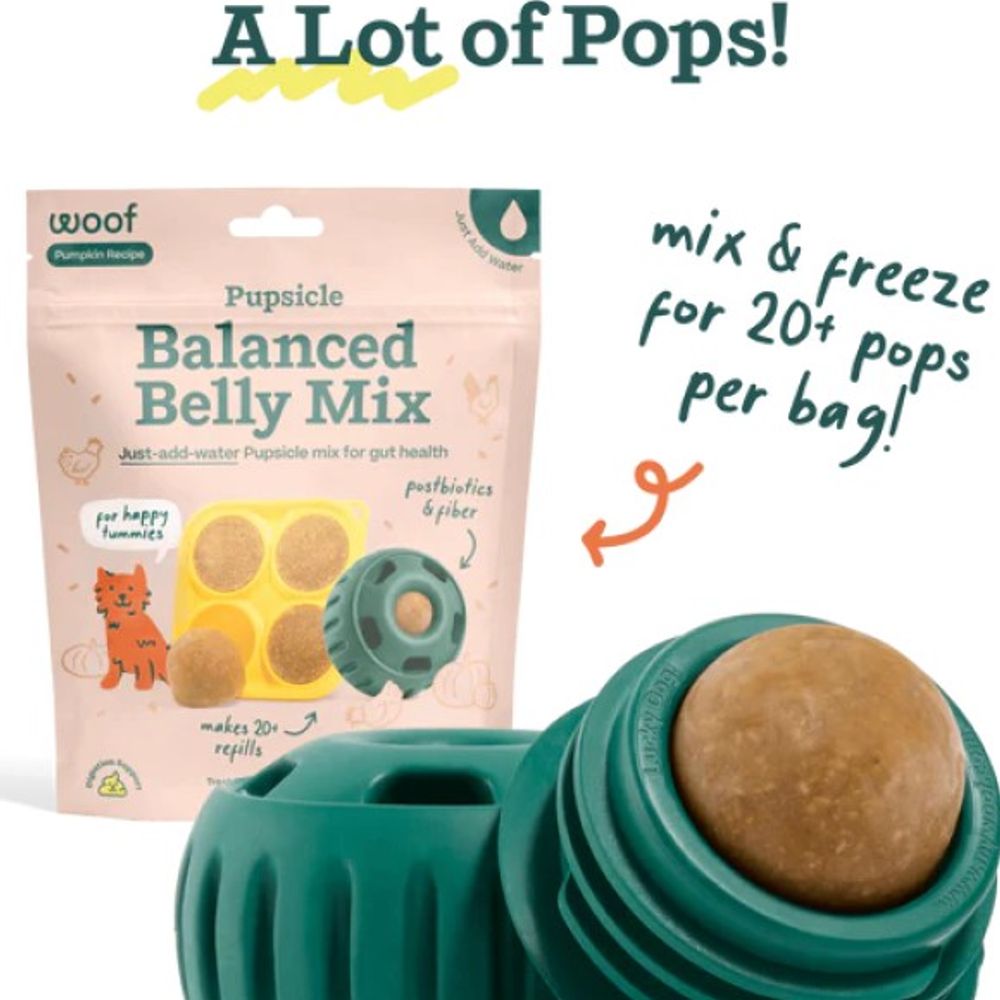 Woof, Balanced Belly Pupsicle Mix, 5.5 oz 