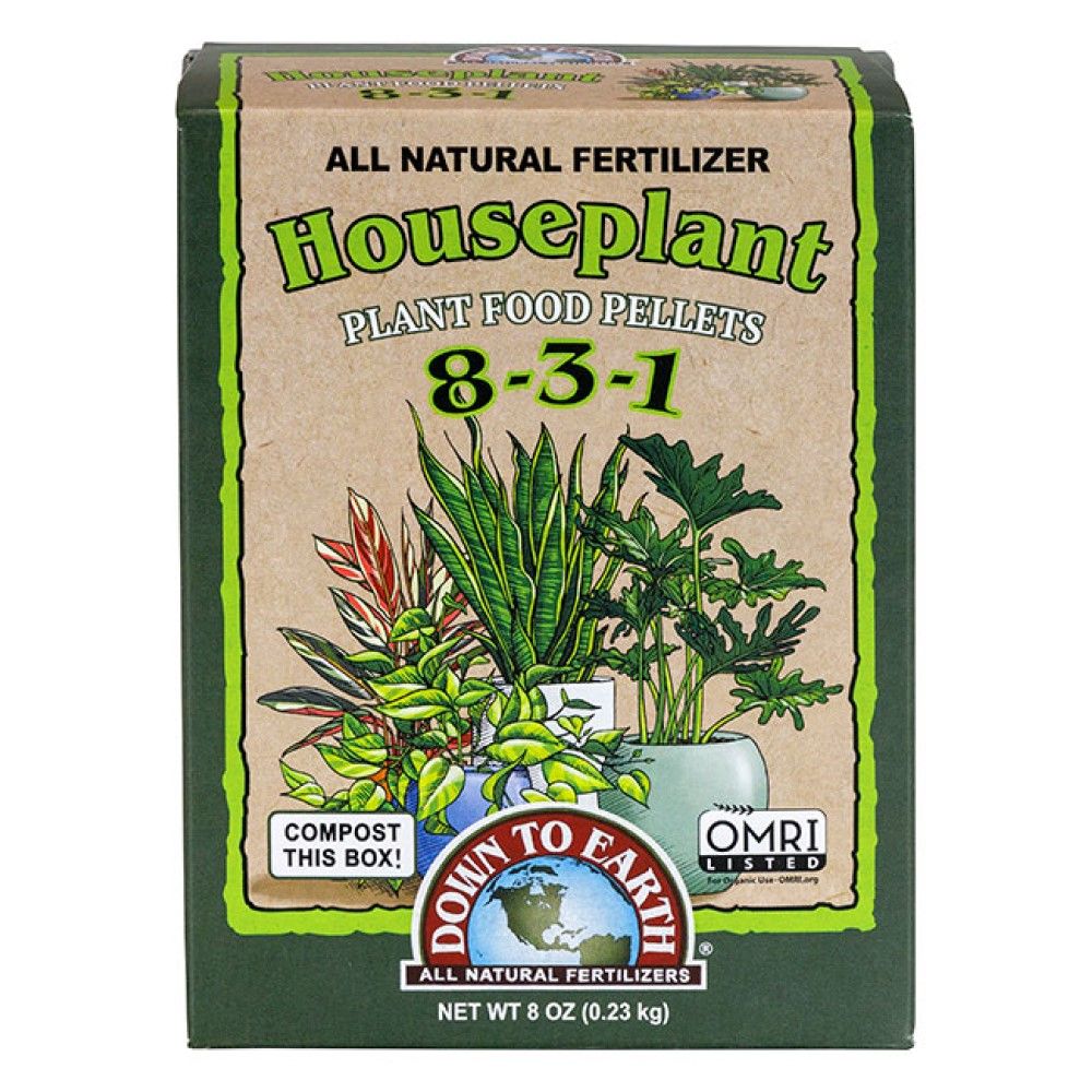 Down to Earth, Houseplant 8-3-1, 0.5 lb