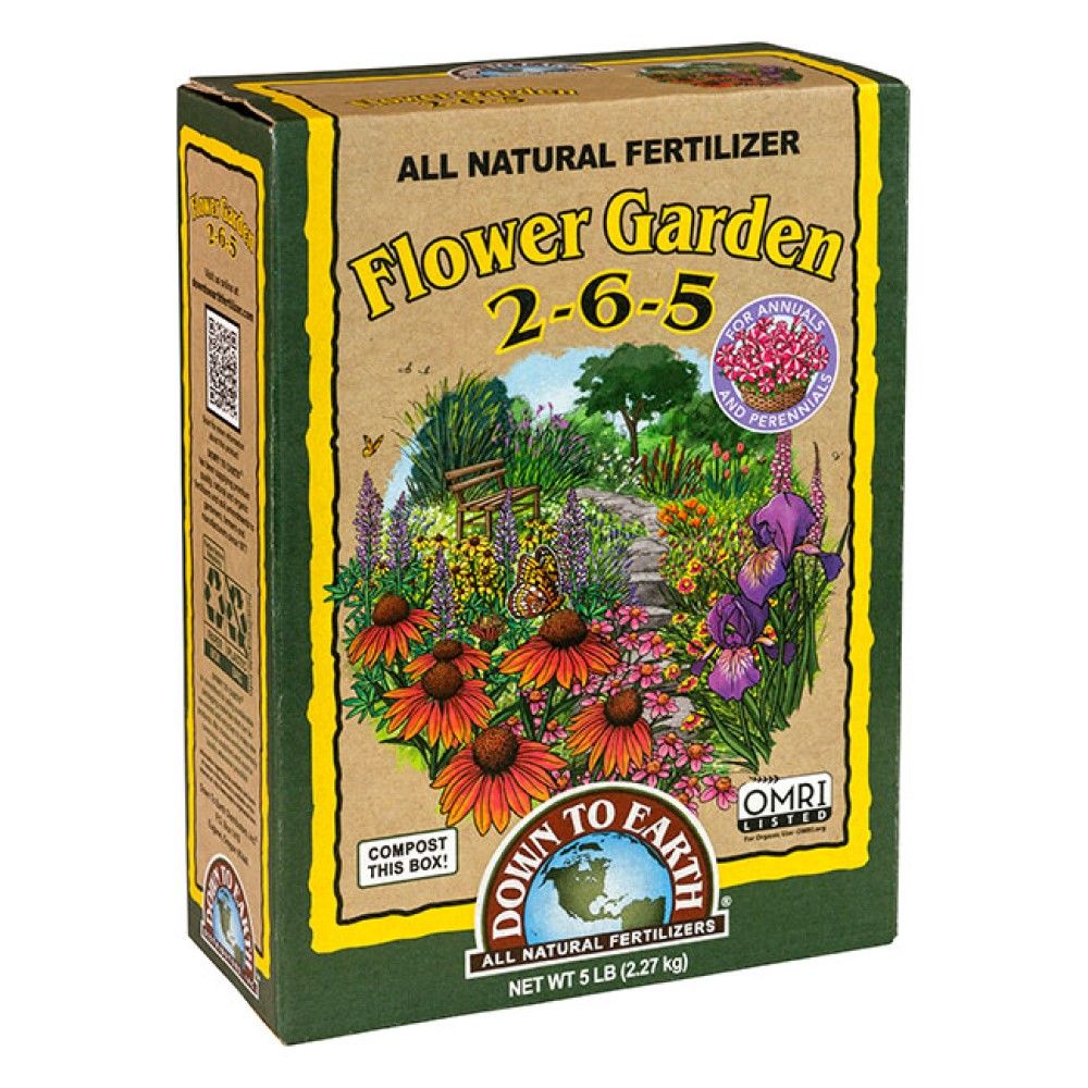 Down to Earth, Flower Garden 2-6-5, 5 lb