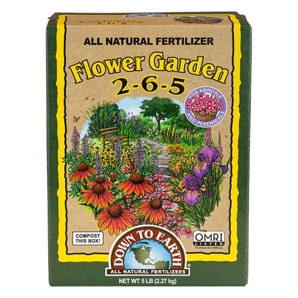 Down to Earth, Flower Garden 2-6-5, 5 lb