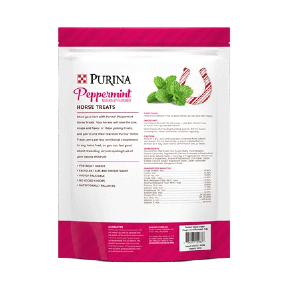 Purina, Peppermint Horse Treats, 3 lb