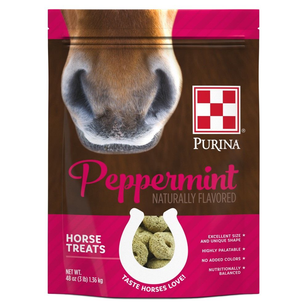 Purina, Peppermint Horse Treats, 3 lb