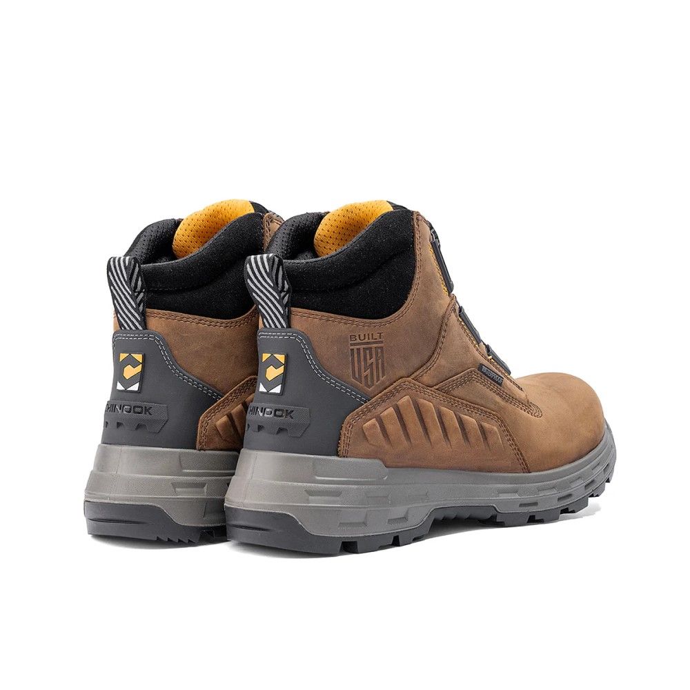 Chinnook, Men's Brown Wildwood 6” Soft Toe Turbolace™ Work Boot