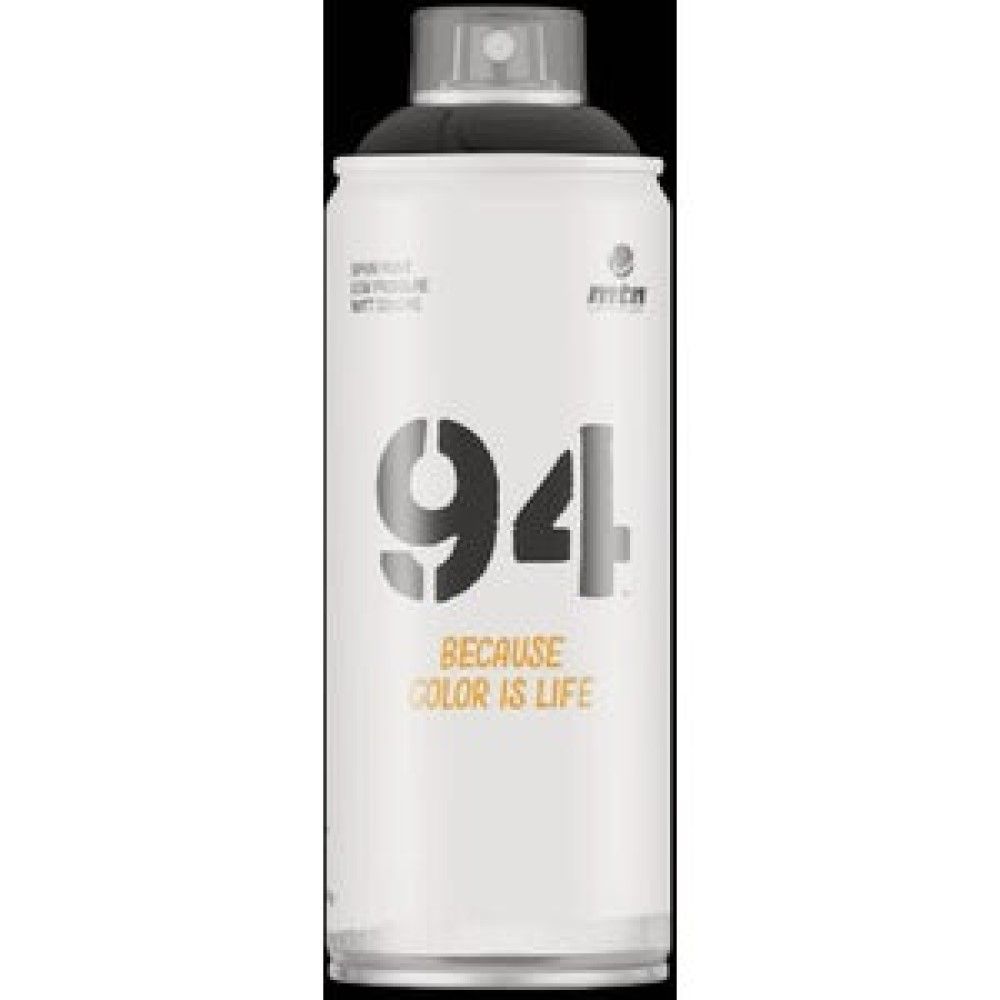 Montana Colors, Black MTN 94 Spray Paint, 400 ml