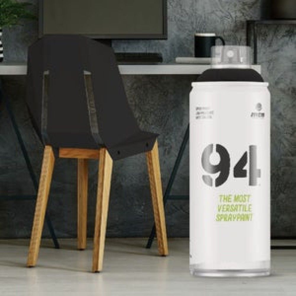 Montana Colors, Black MTN 94 Spray Paint, 400 ml