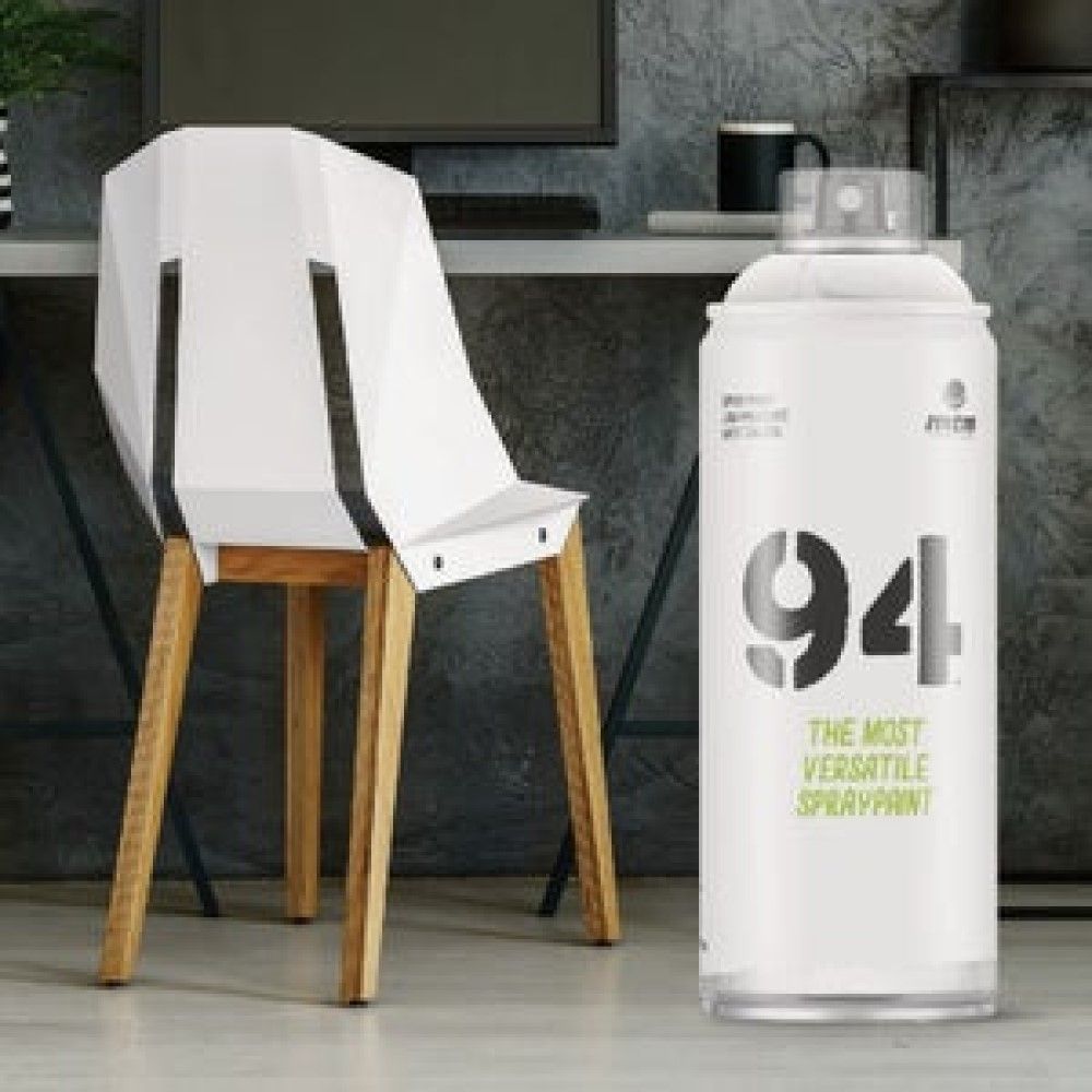 Montana Colors, White MTN 94 Spray Paint, 400 ml