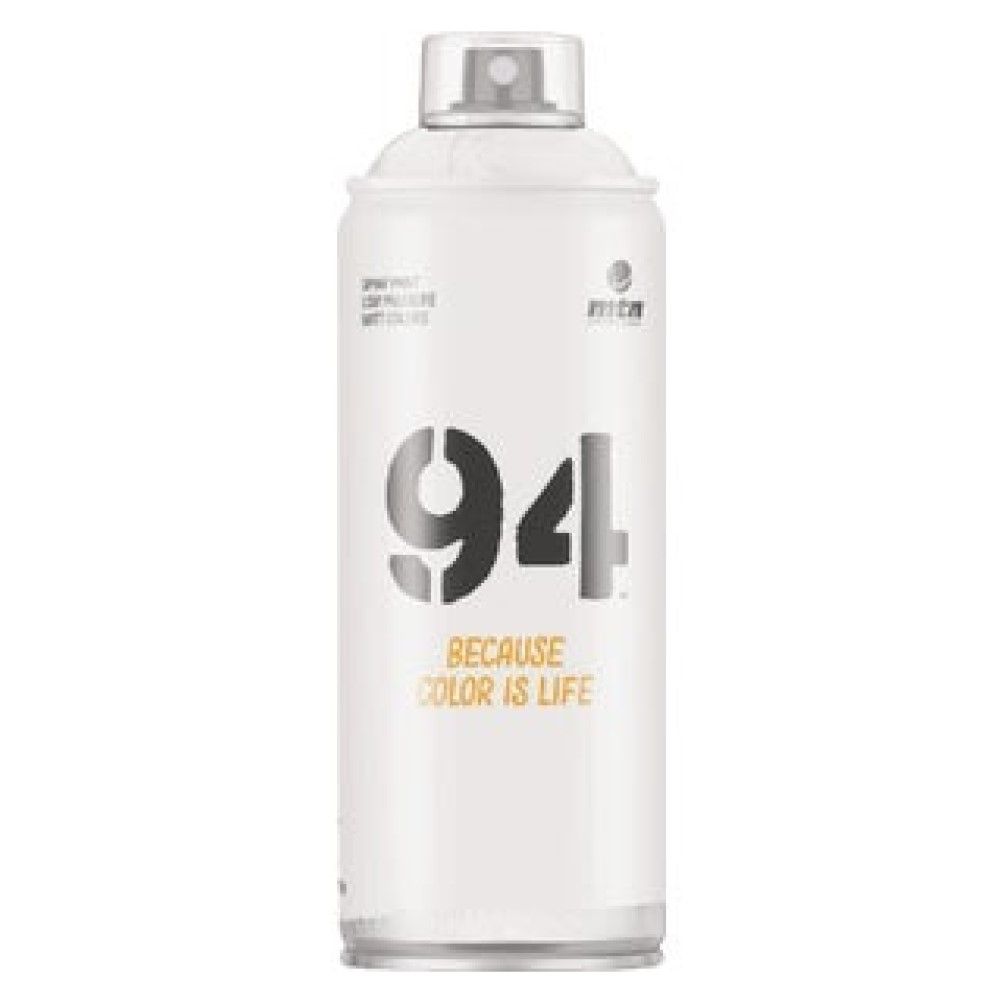 Montana Colors, White MTN 94 Spray Paint, 400 ml