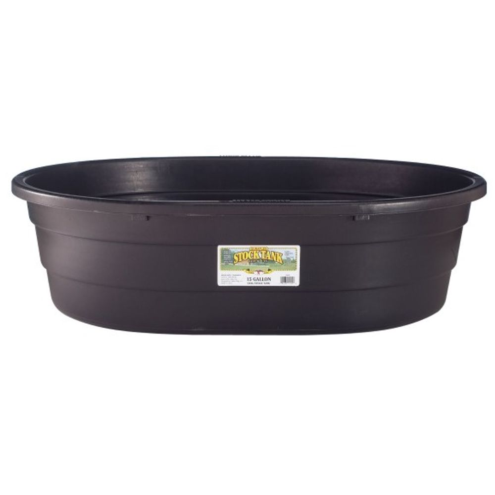 Little Giant, Poly Oval Stock Tank, 15 gal