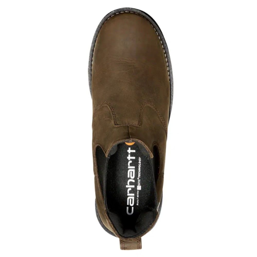 Carhartt, Men's Dark Brown Frontier Water Resistant Chelsea Boot