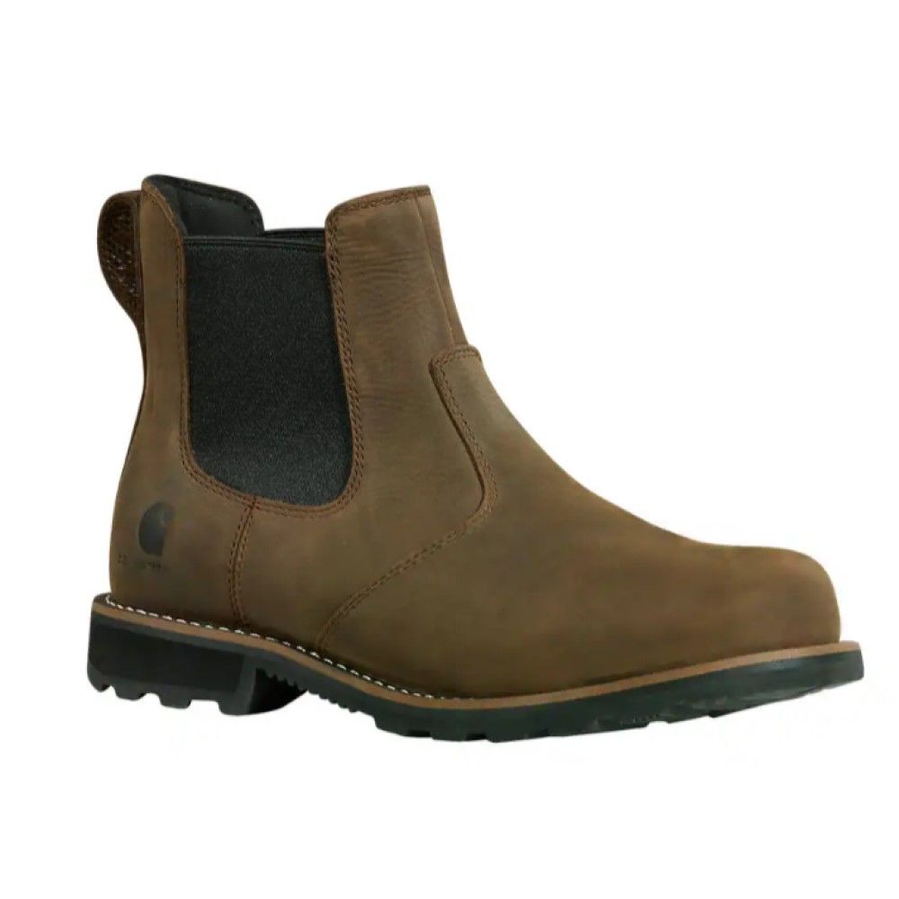 Carhartt, Men's Dark Brown Frontier Water Resistant Chelsea Boot