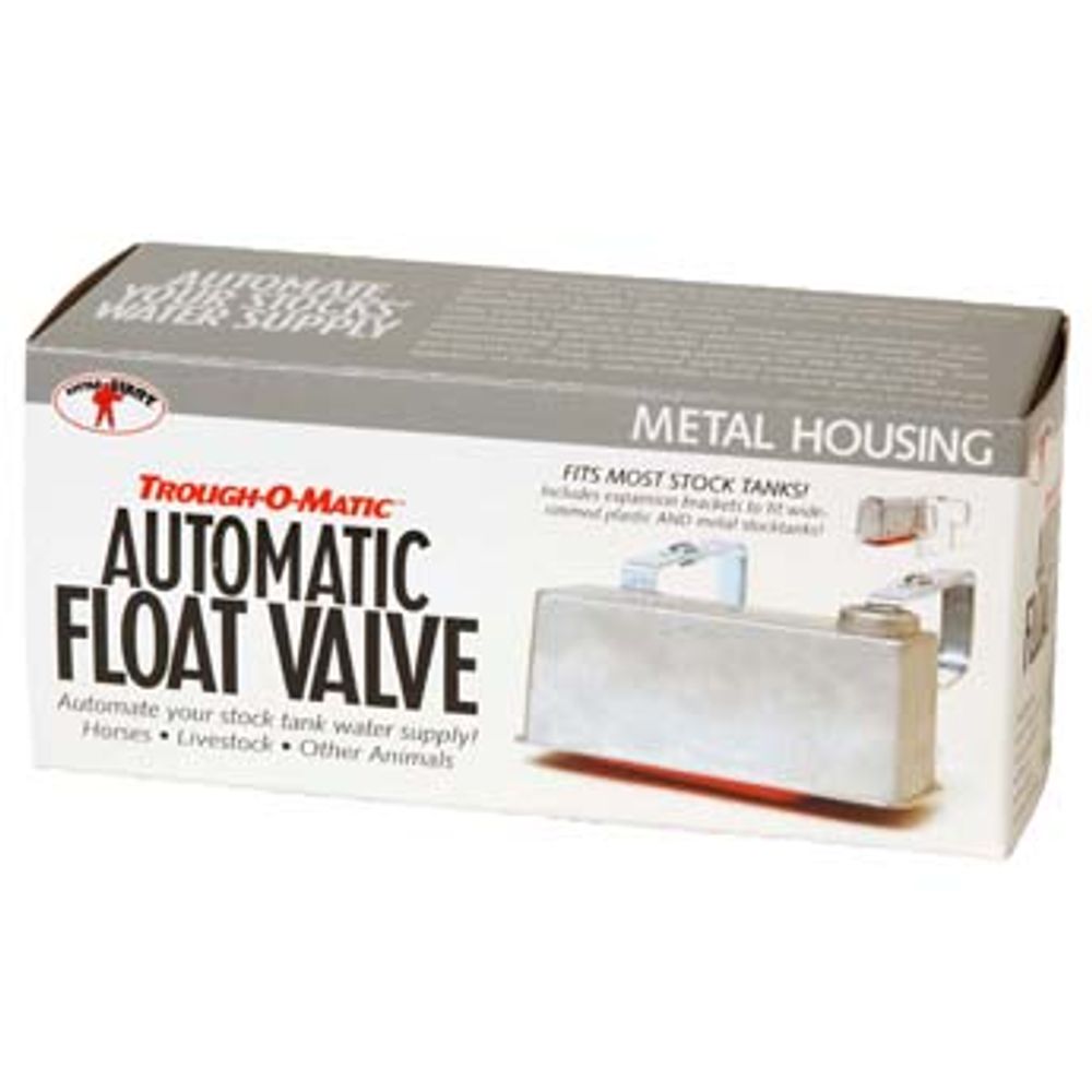 Little Giant Trough-O-Matic Stock Tank Float Valve w/ Aluminum Housing