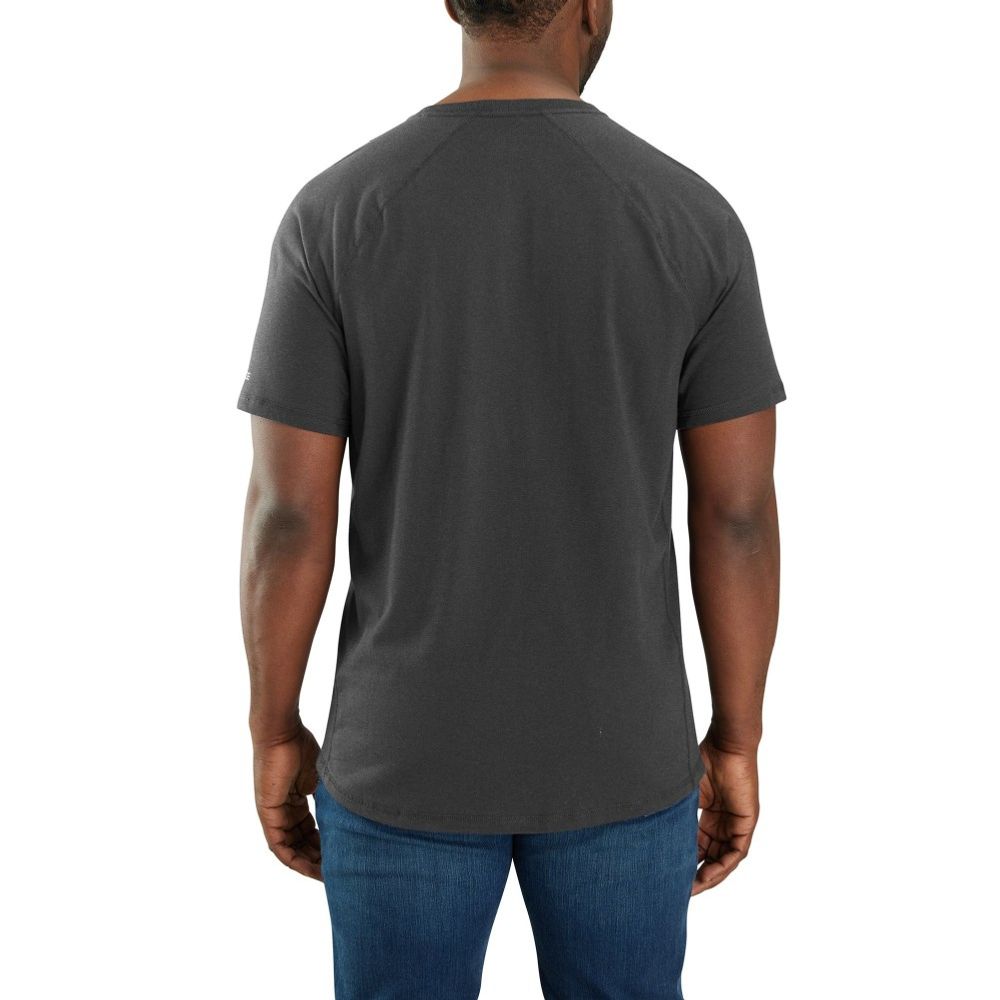 Carhartt, Men's Carbon Heather Force® Relaxed Fit Short-Sleeve Pocket T-Shirt
