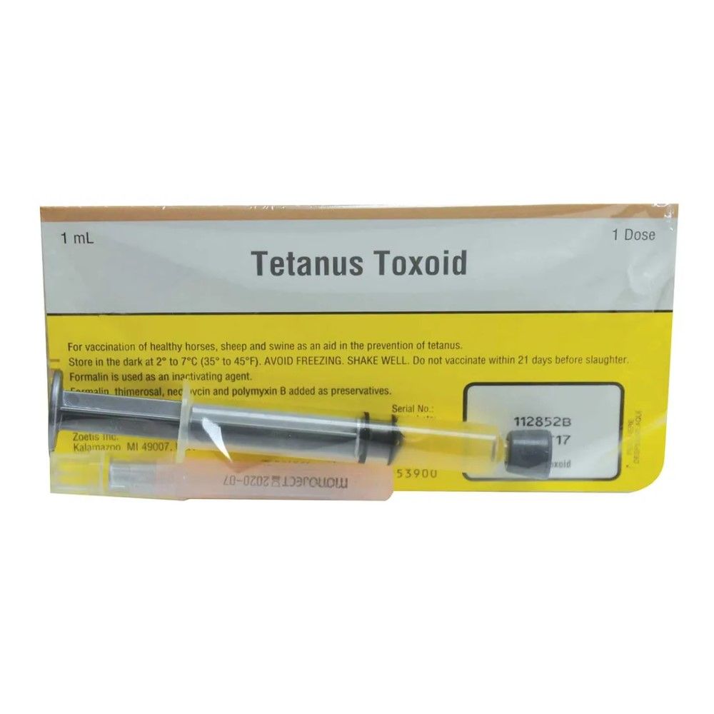 Zoetis, Tetanus Toxoid, 1 Dose
