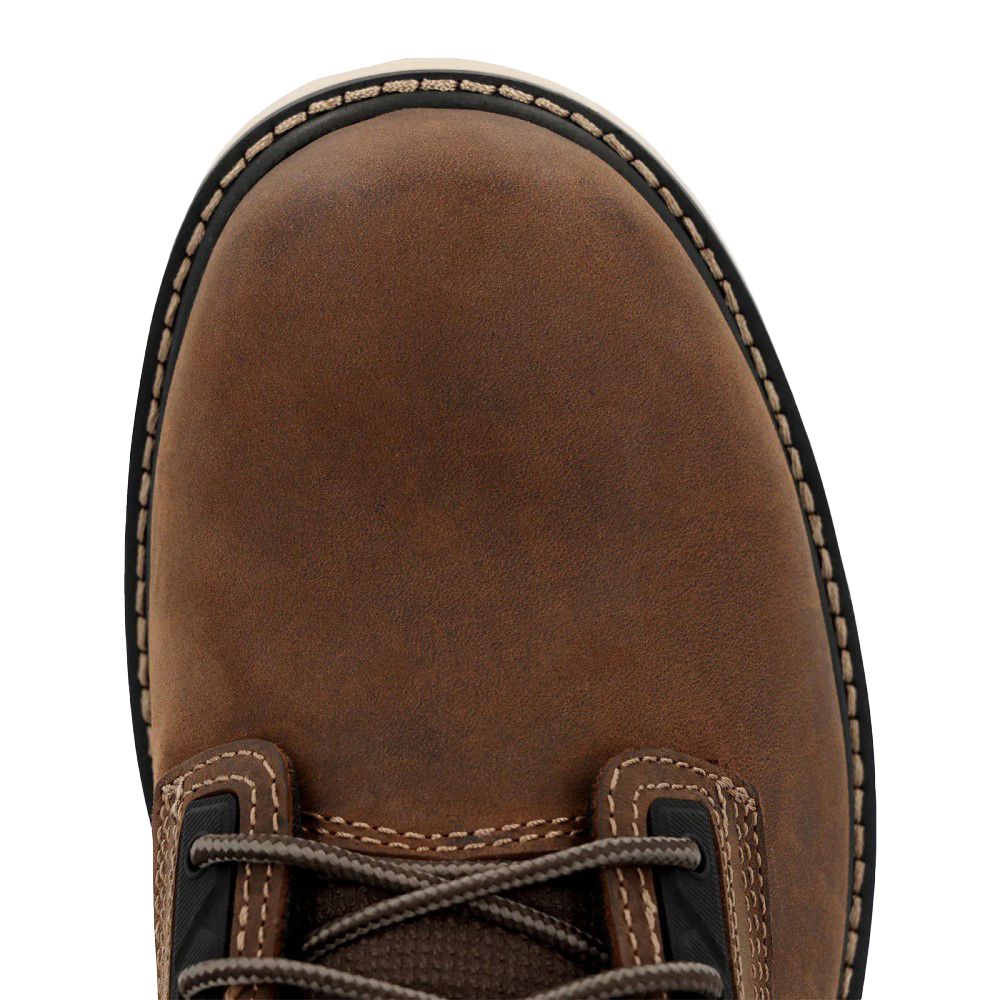 Georgia Boot, Men's Brown Carbon Flex Wedge 6" Carbon Toe Work Boot