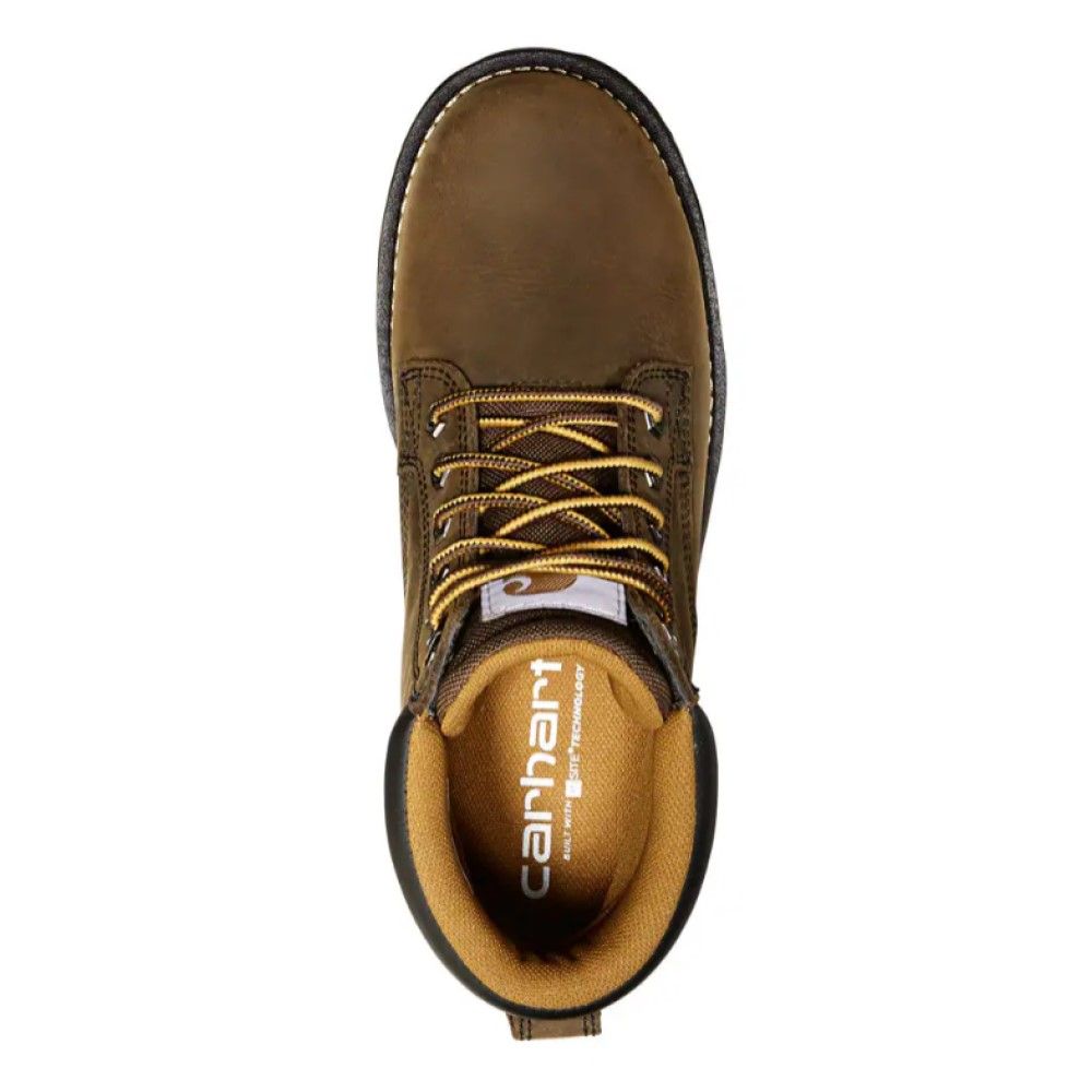 Carhartt, Men's Dark Brown Frontier 6" Water Resistant Boot