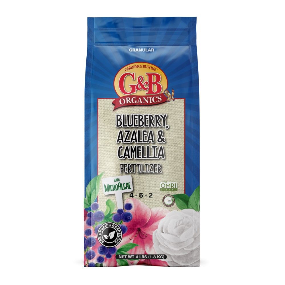 G&B Organics, 4-5-2 Blueberry, Azalea, & Camelia Fertilizer
