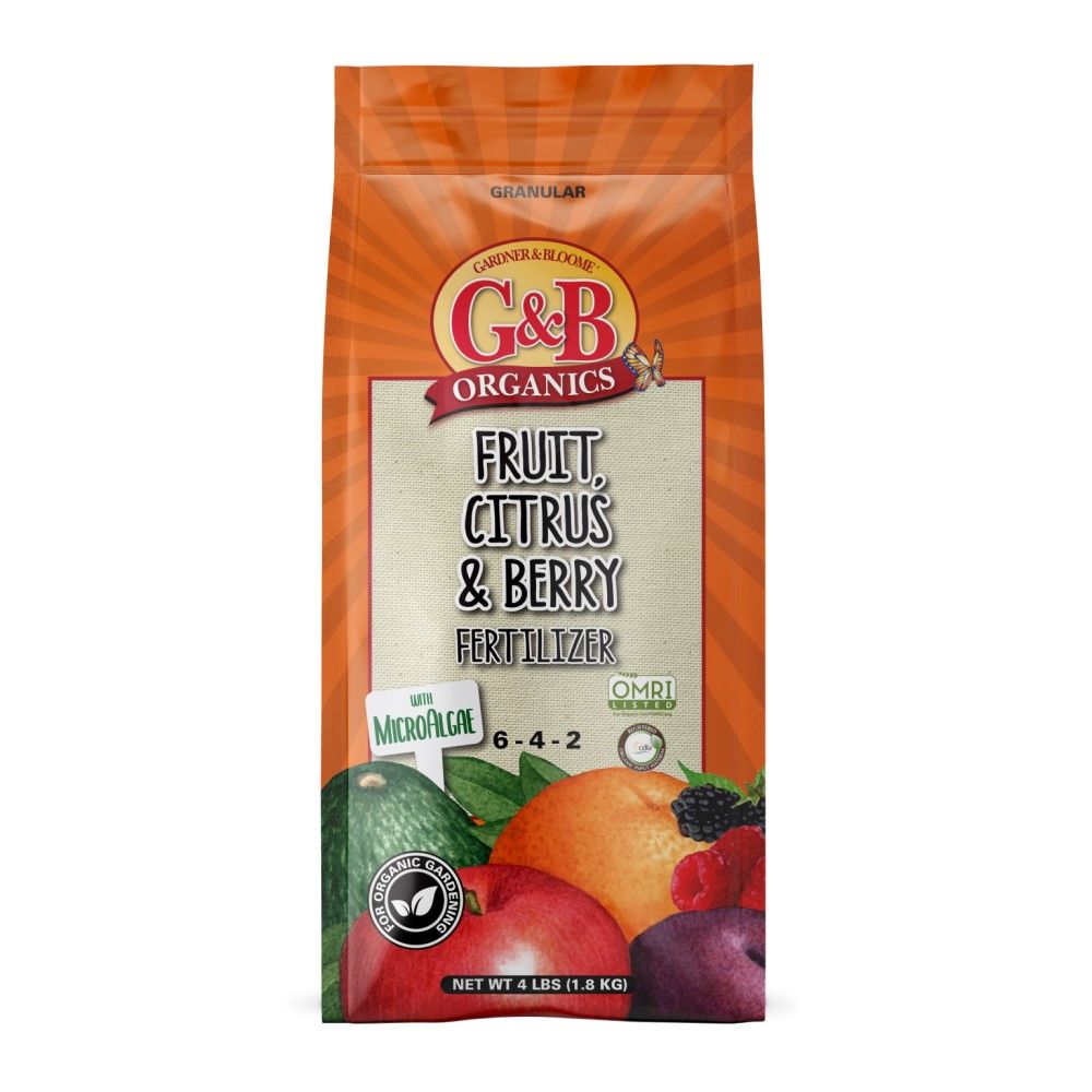 G&B Organics, 6-4-2 Fruit, Citrus & Berry Fertilizer