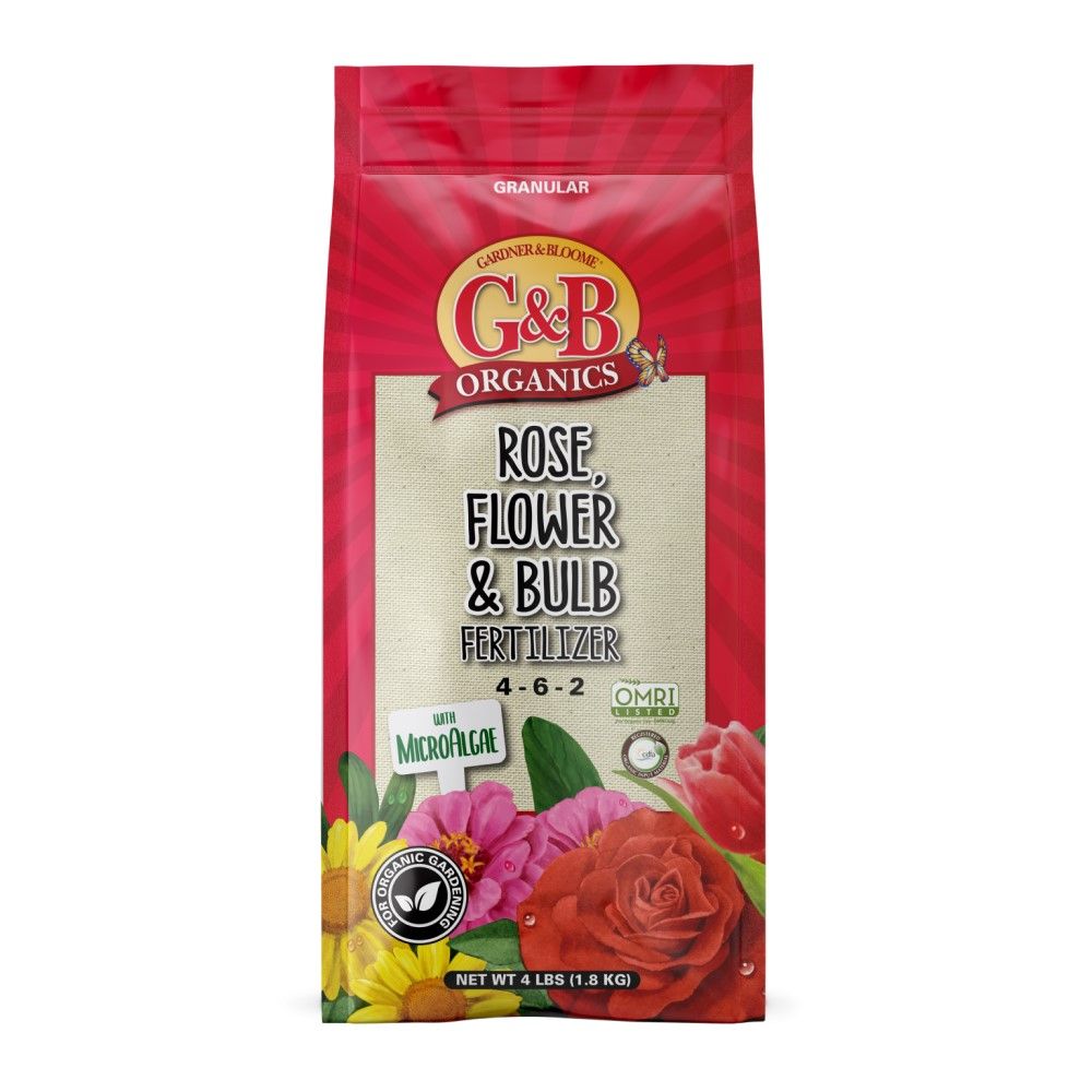 G&B Organics, 4-6-2 Rose, Flower & Bulb Fertilizer