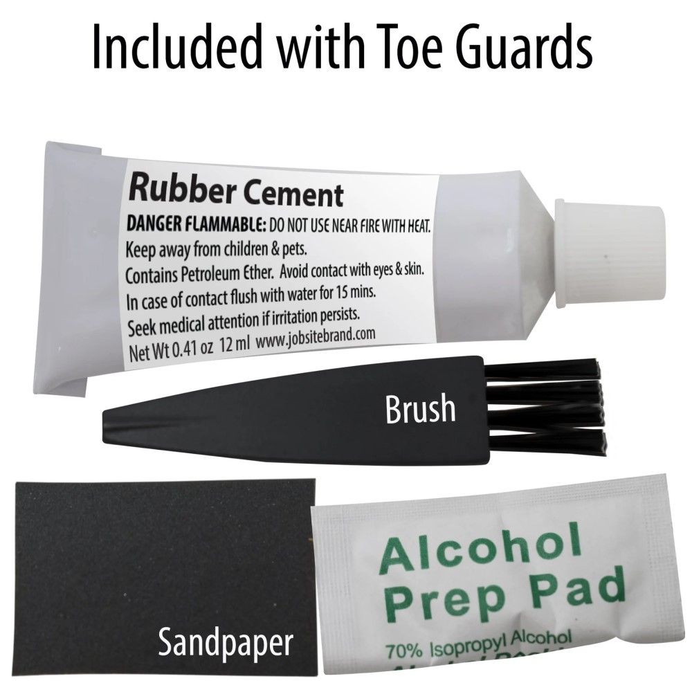 Jobsite, Black Boot Saver Toe Guards