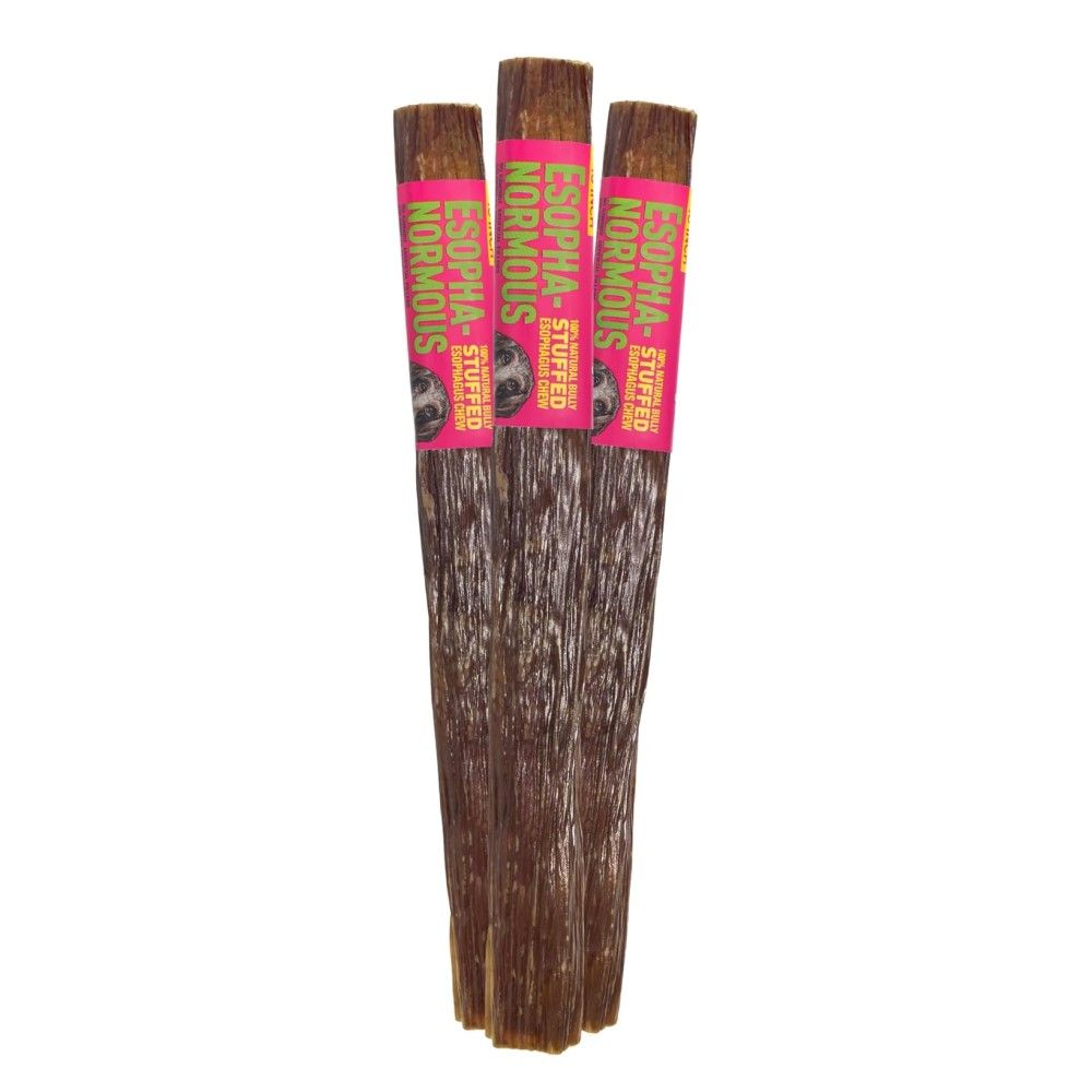 Etta Says!, 10" Esophonormous Esophagus Stuffed Bully Sticks