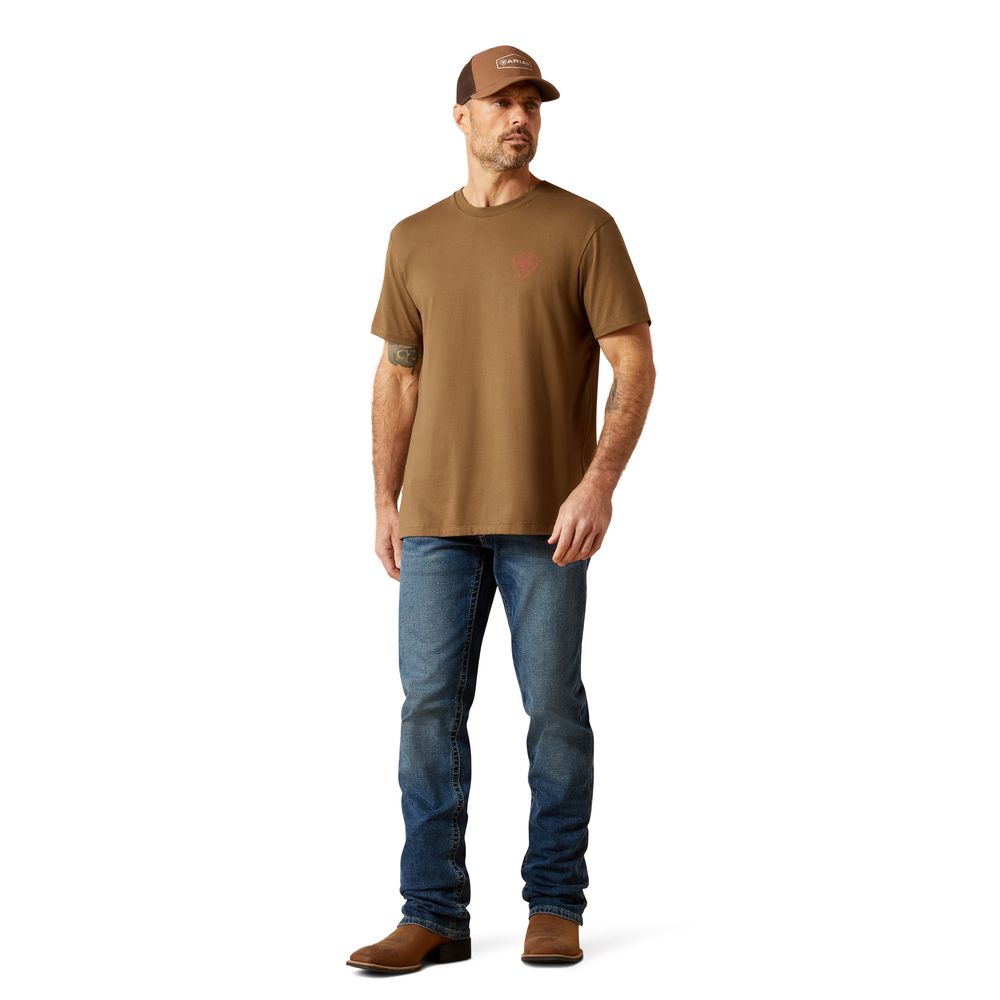 Ariat, Men's Teak Stone Arrowhead T-Shirt