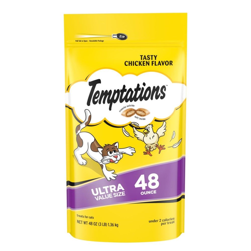 Temptations, Classic Tasty Chicken Flavor Cat Treats, 48 oz