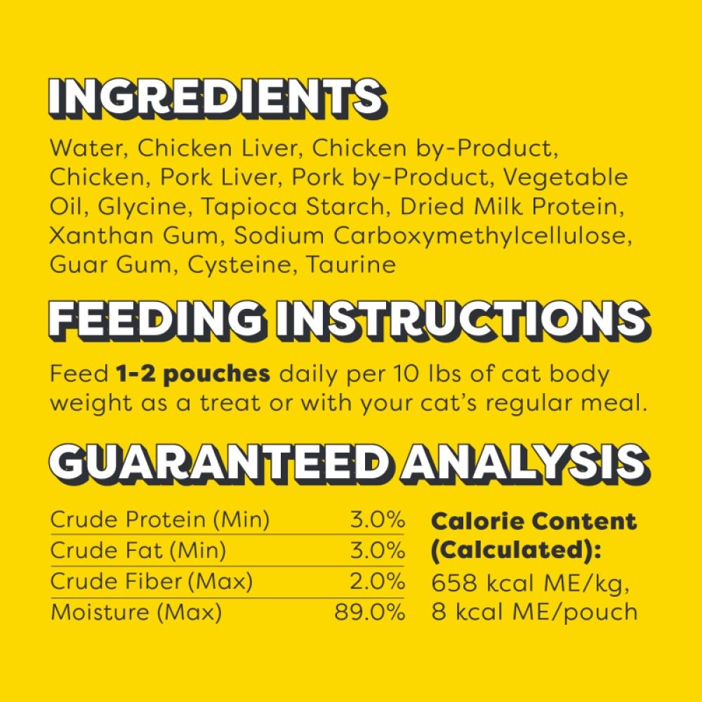 Temptations, Creamy Puree Chicken Lickable Cat Treat, 16 pk