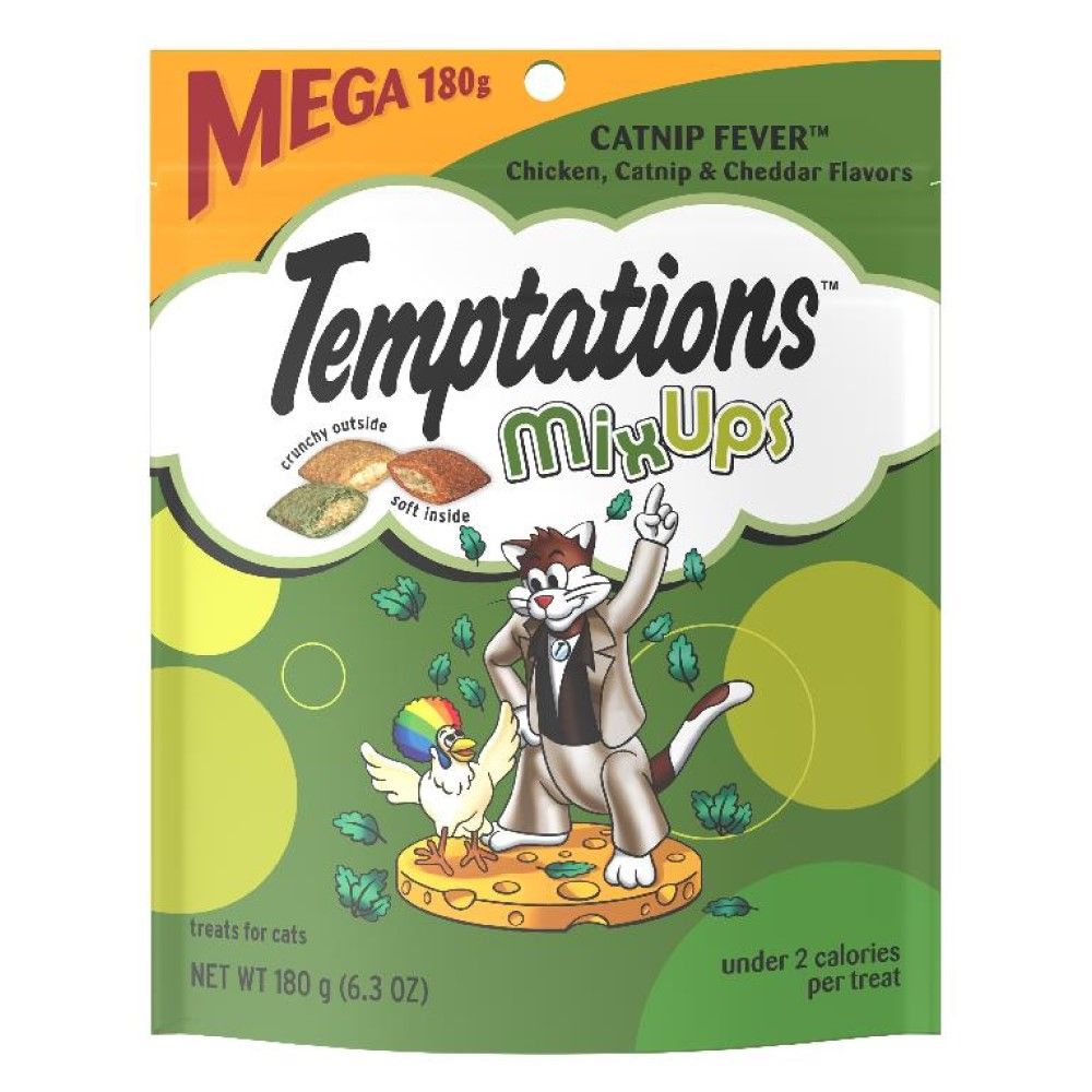 Temptations, MixUps Catnip Fever Cat Treats, 6.35 oz
