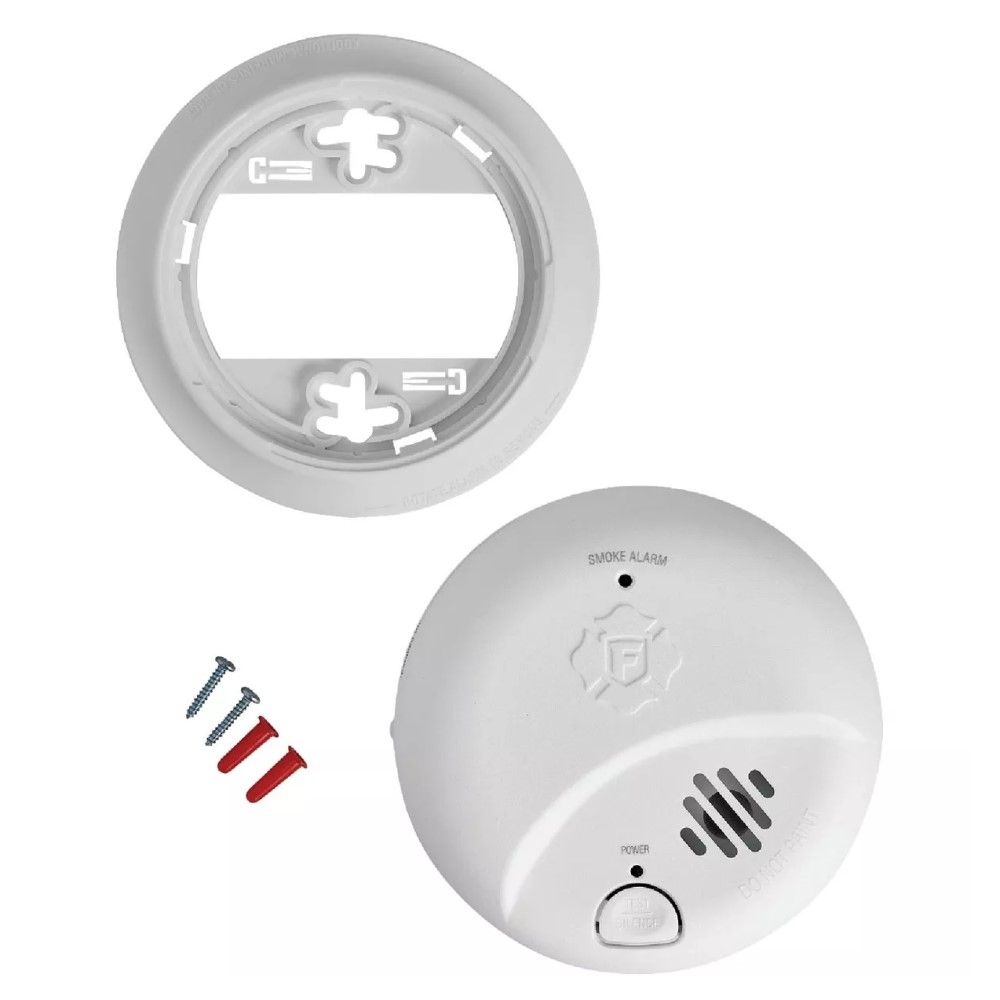 BRK, 10-Year Battery Ionization Smoke Alarm