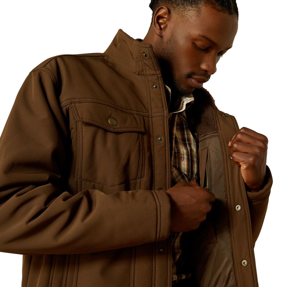 Ariat, Men's Dark Brown Vernon Sherpa 2.0 Jacket