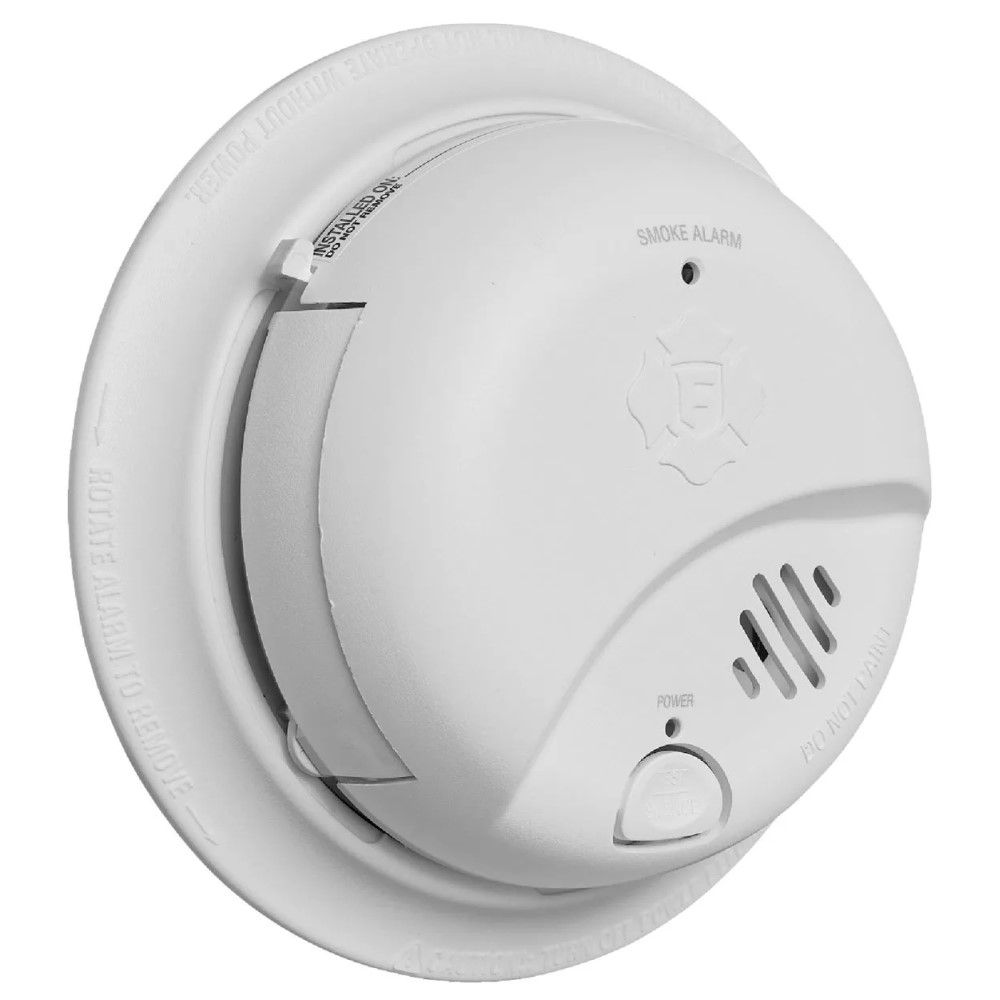 BRK, Interconnect Hardwire Ionization Smoke Alarm with Battery Backup