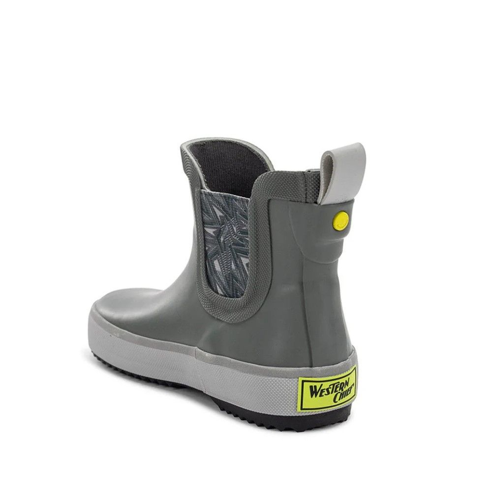 Western Chief, Kids Gray Element Chelsea Rain Boot