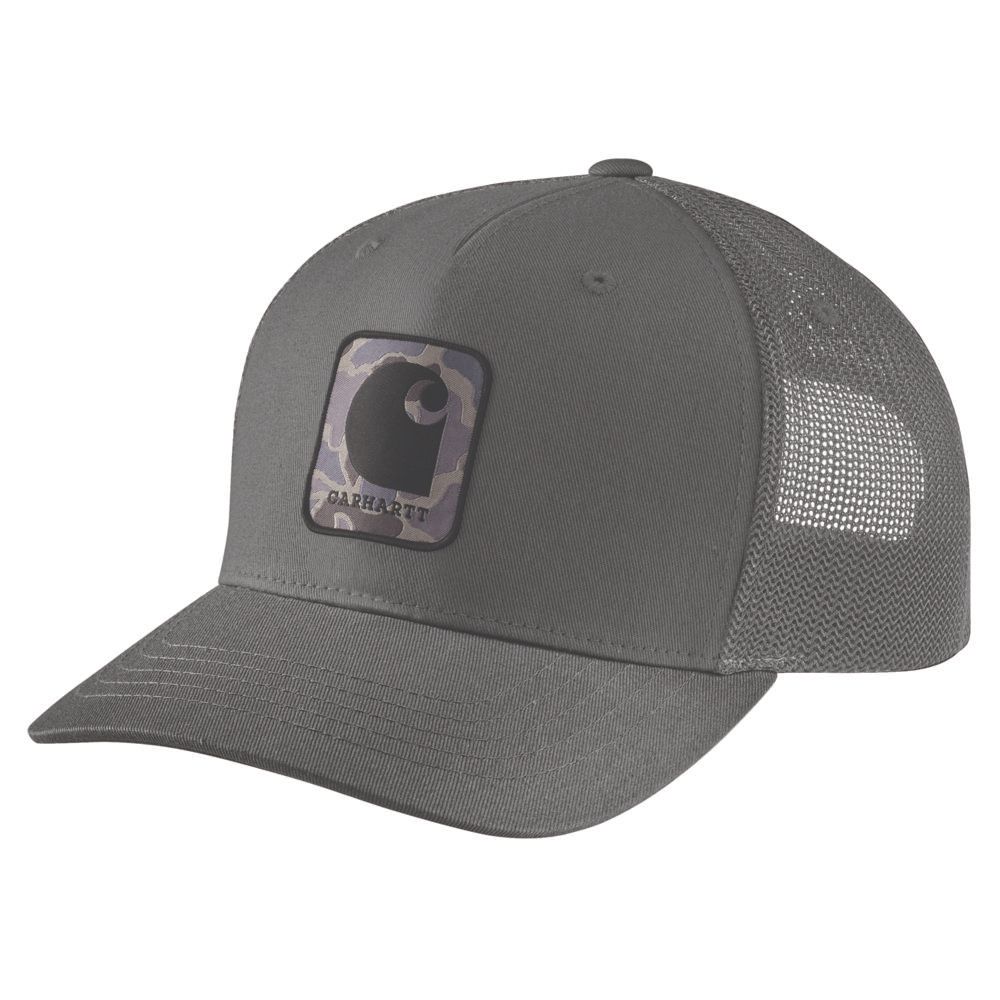 Carhartt, Men's Gravel Rugged Flex® Twill Mesh-Back Camo Patch Hat
