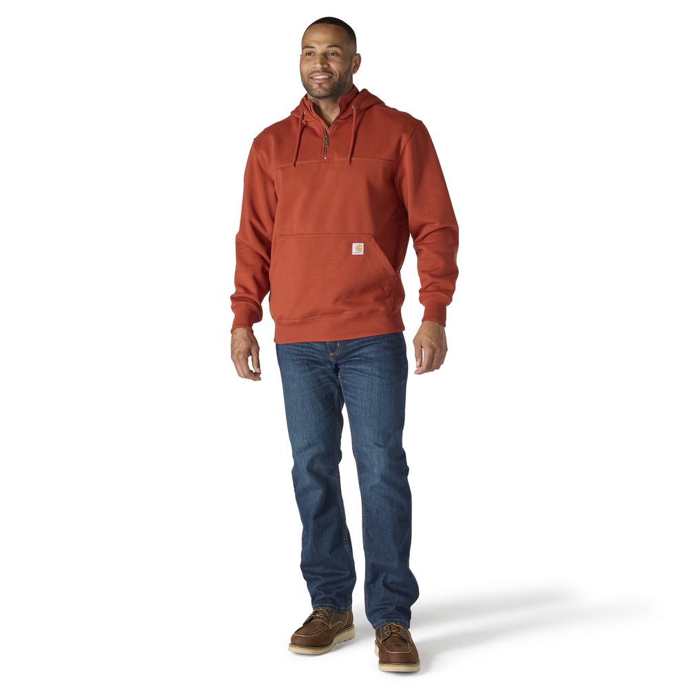 Carhartt, Men's Spice Red Rain Defender® L… p Hoodie | Wilco